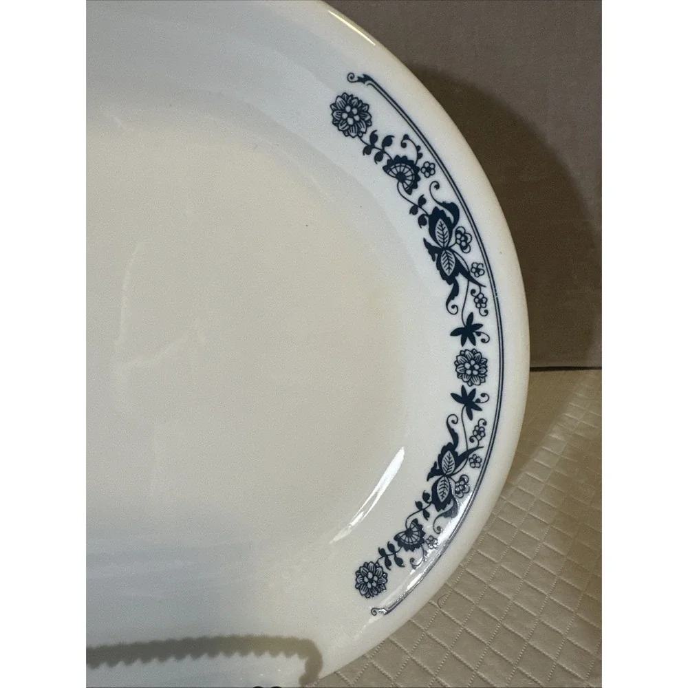 Corelle By Corning Blue Olde Town Platter Oval Serving Dinnerware‎ 10x12 Vintage